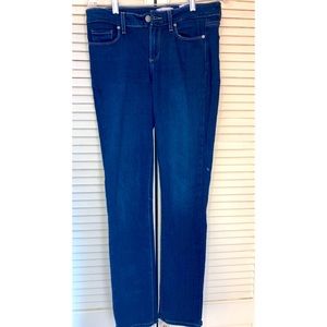 Paige Skyline Skinny Dark Blue Jeans - Size 28 - Excellent Condition